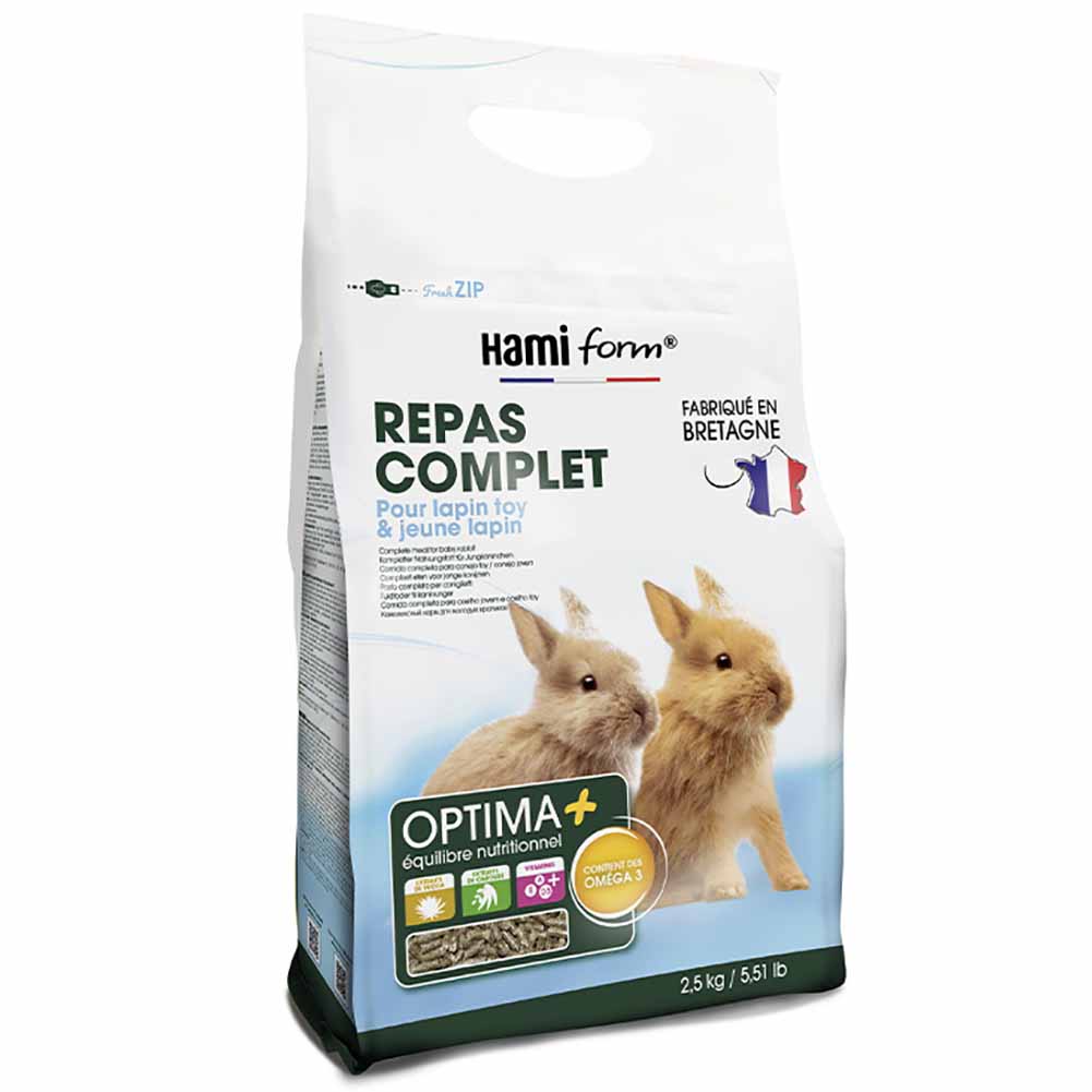 Pasto completo per coniglio Toy e baby Hamiform 2,5kg