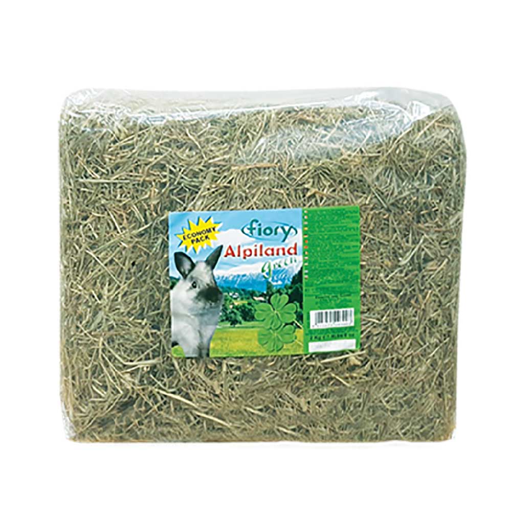 Fieno Alpiland Green con erba medica 2kg Fiory