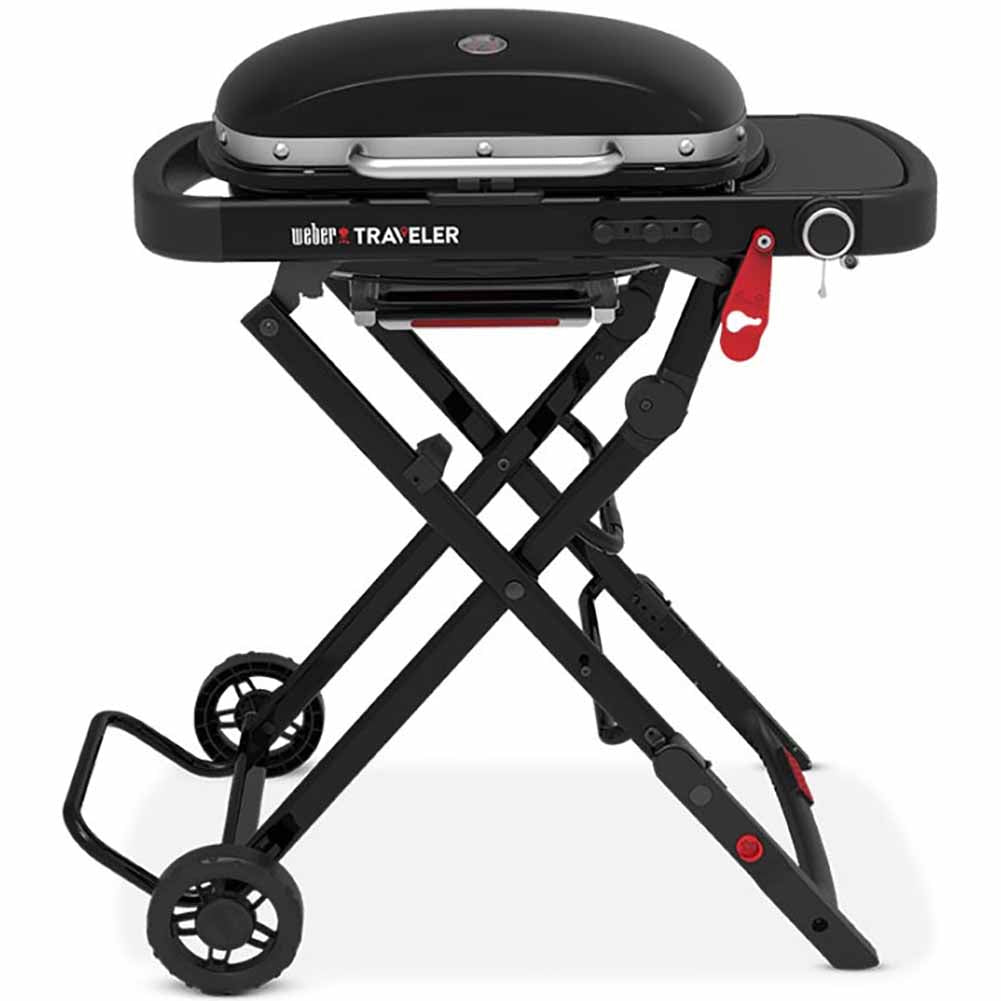 Barbecue Portatile Weber Traveler con Piastra in Ghisa omaggio