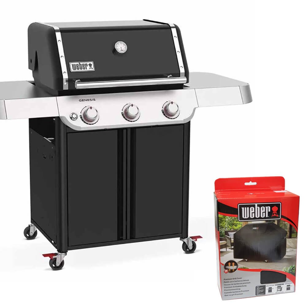 Barbecue a Gas Weber Genesis E315 + Copertura Premium