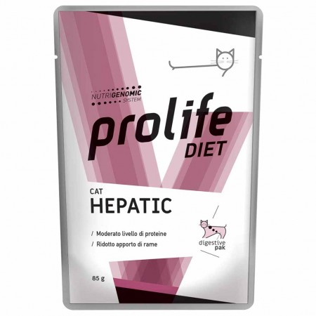 Alimento gatto umido Prolife Hepatic Adult 85g