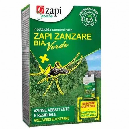 Insetticida Antizanzare Concentrato Zanzare Bia Verde Zapi 250ml