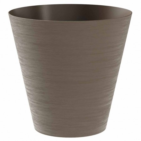 Vaso Hoop Tortora 16cm Teraplast