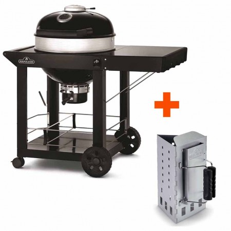 Barbecue PRO22CK CART carrellato Napoleon - Cesto accenditore