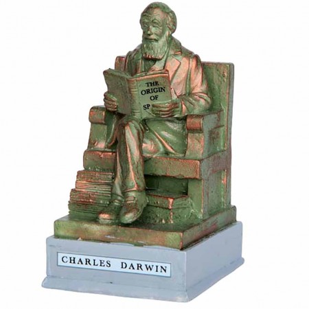 Park Statue Charles Darwin General Products Lemax 64074