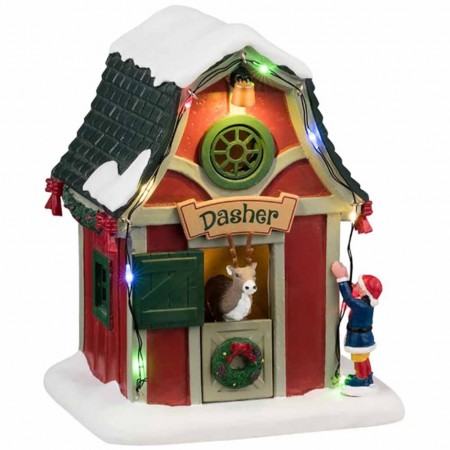 Dasher's Den Santa's Wonderland Lemax 44324