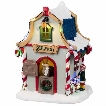 Blitzen's Den Santa's Wonderland Lemax 44327