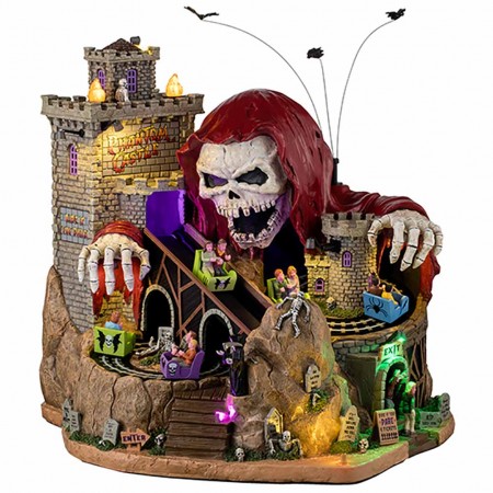 Phantom Castle Spooky Town Lemax 45216