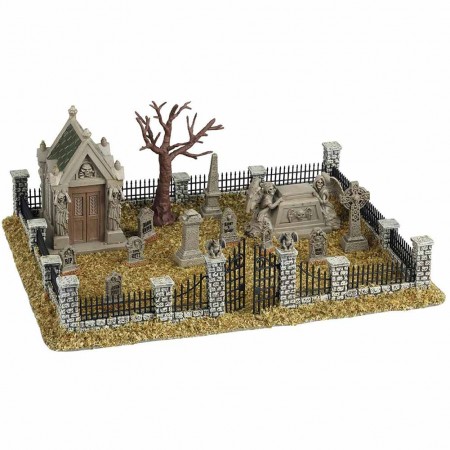 Haunted Souls Graveyard set 14 pz Spooky Town Lemax 43707