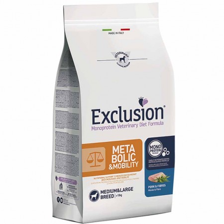 Alimento cane Exclusion Diet Metabolic mobility medium e large 12kg