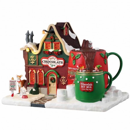 Hot chocolate spa Santa's Wonderland Lemax 35070