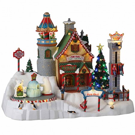 North pole fun fair Santa's Wonderland Lemax 35019