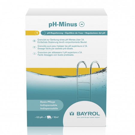 Riduttore ph piscina Bayrol Ph Minus granulare 2 kg