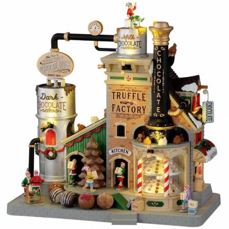 The Christmas chocolatier truffle factor Santa's Wonderland Lemax 15805