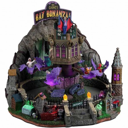 The count's bat bonanza Spooky Town Lemax 24933