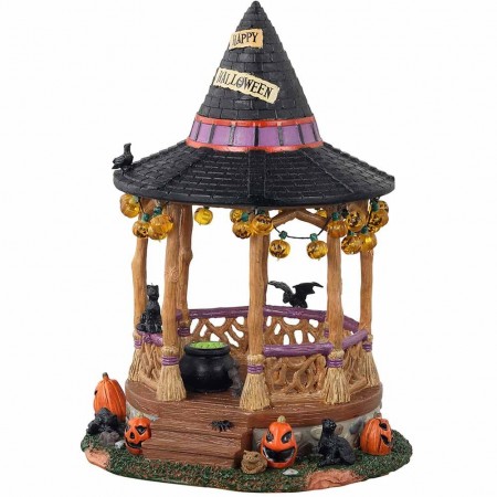 Witch Gazebo Spooky Town Lemax 13553