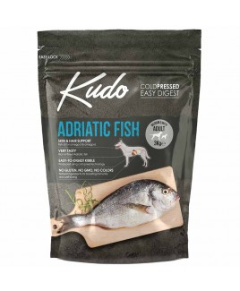 Alimento cane Kudo Low Grain Pesce dell'Adriatico adult medium e maxi 3kg