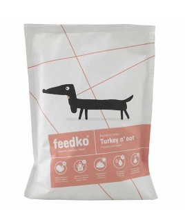 Alimento disidratato per cani Feedko tacchino e avena 1,350kg