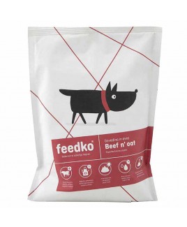 Alimento disidratato per cani Feedko manzo e avena 150g