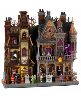 Haunted Estates Spooky Town Lemax 35016