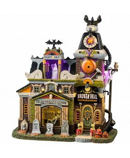 Broken Bell Telephone CO. Spooky Town Lemax 45201