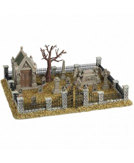 Haunted Souls Graveyard set 14 pz Spooky Town Lemax 43707