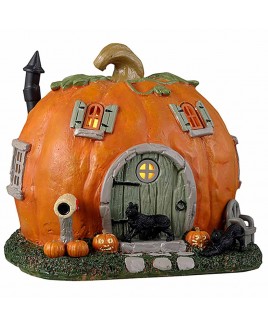 Pumkin Cottage Spooky town Lemax 34070